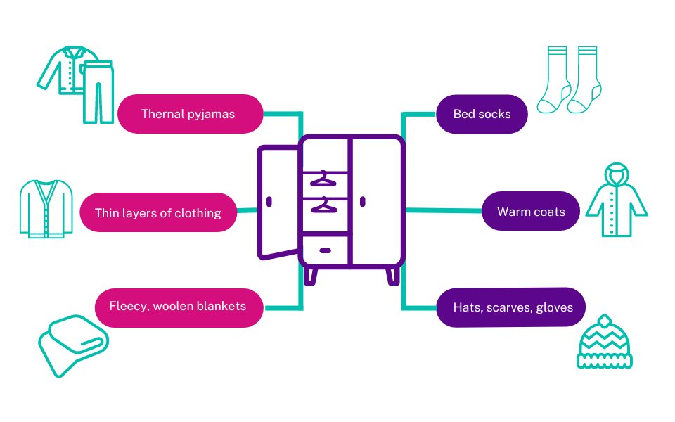 how to stop feeling cold, how to stay warm in winter, how to fight a cold