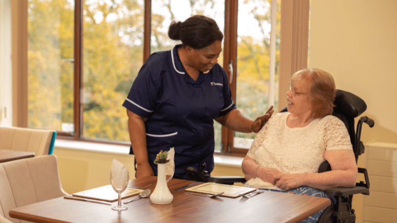 one to one care in nursing homes
